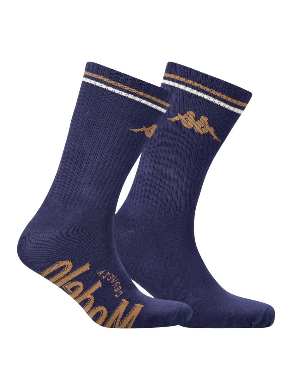 KAPPA Modelo x Kappa Authentic Abdul Socks - Blue Evening NWT